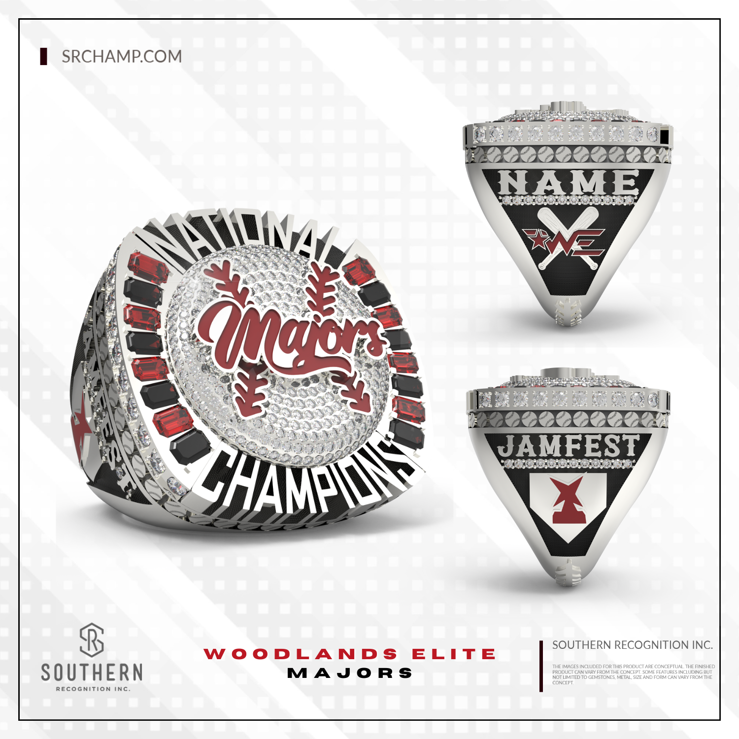 Woodlands Elite Majors 2024 National Champions Southern Recognition