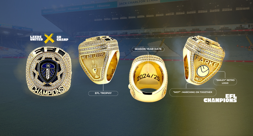 Leeds United | Cast in Metal. Set in History.