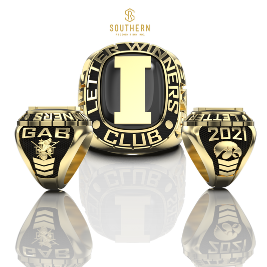 University Of Iowa - Letterwinner Ring