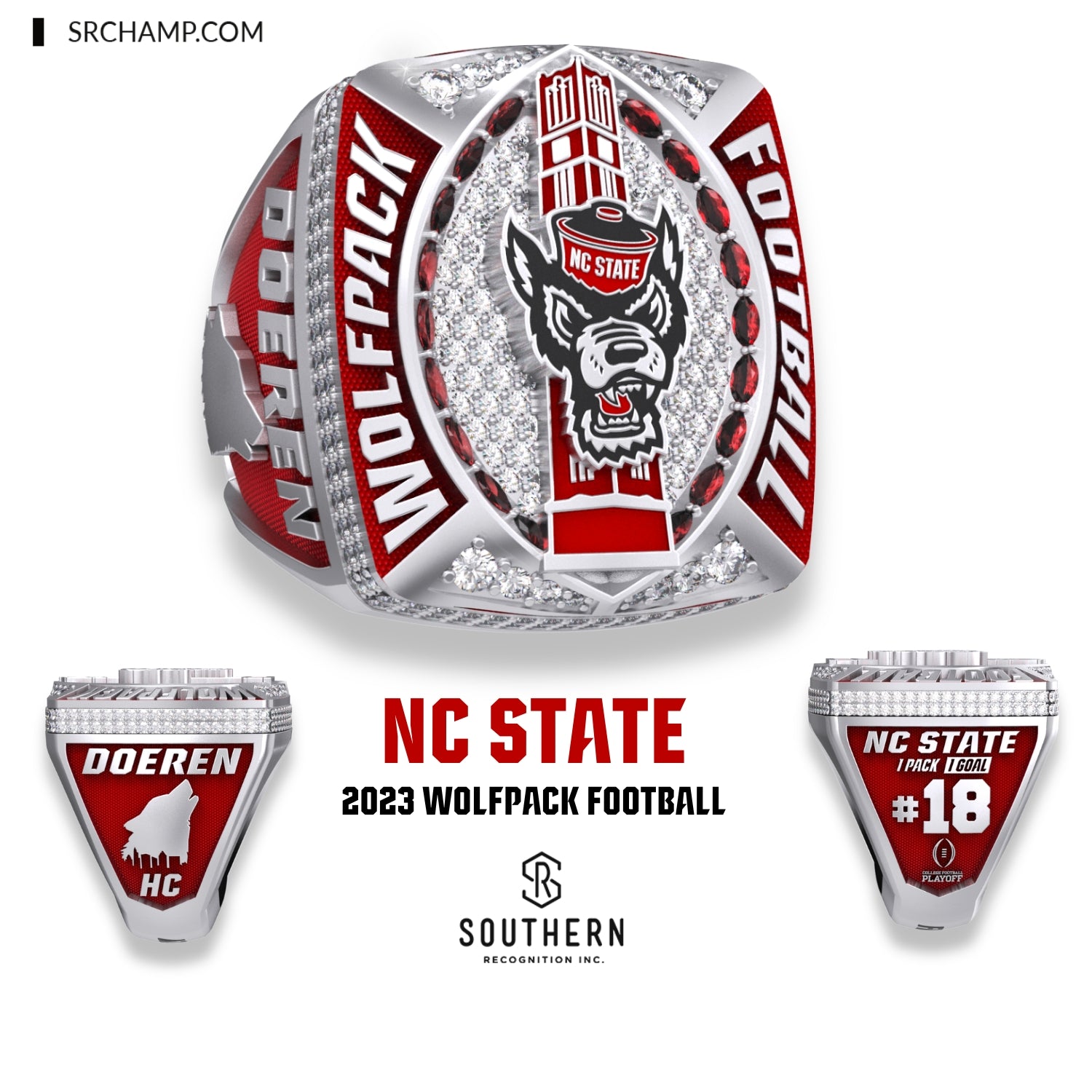 NC State University - 2023 Wolfpack Football Ring