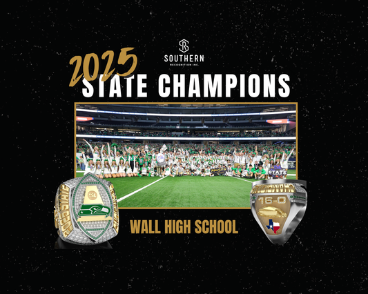 Wall High School - Football 2025 State Champions 24'x36" Canvas Print