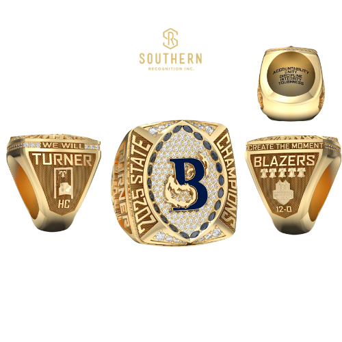 Bethesda Academy - 2025 Football State Champions - Ring