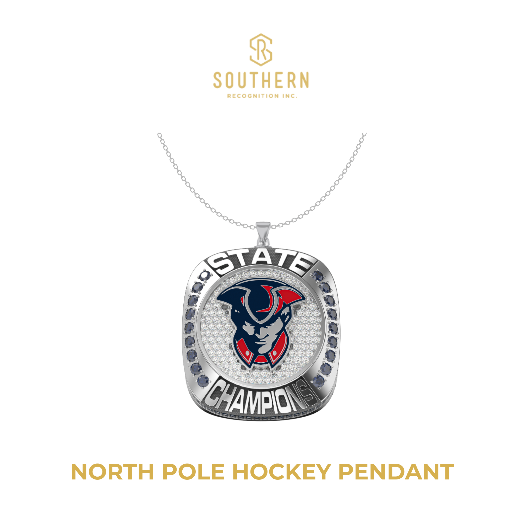 North Pole High School - 2026 Alaska State Champions - Pendant