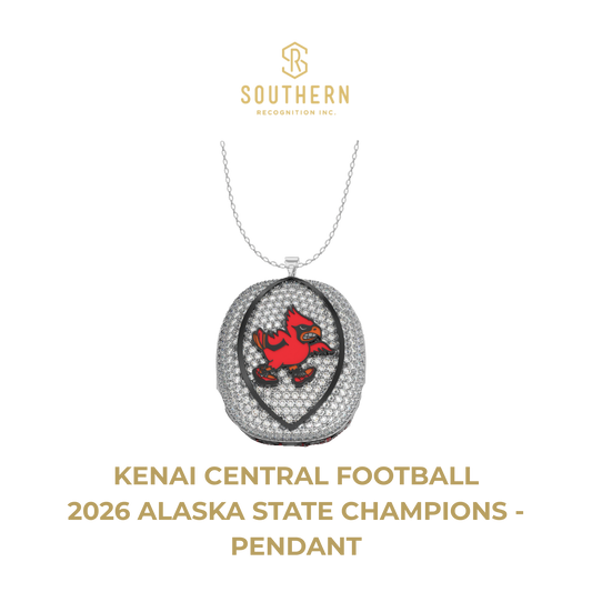 Kenai Central Football 2026 Alaska State Champions - Pendant Only