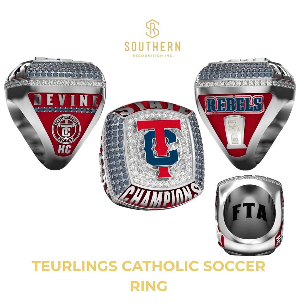 Teurlings Catholic - 2026 Soccer State Champions - Ring – Southern ...