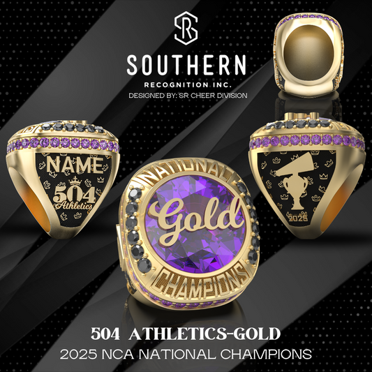 504 Athletics- Gold 2025 NCA Champions