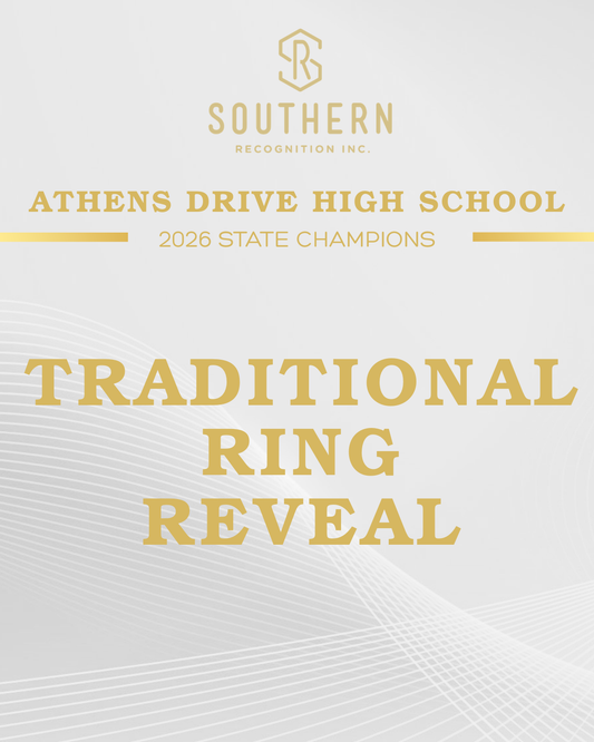 Athens Drive High School- 2025 Traditional Championship Ring