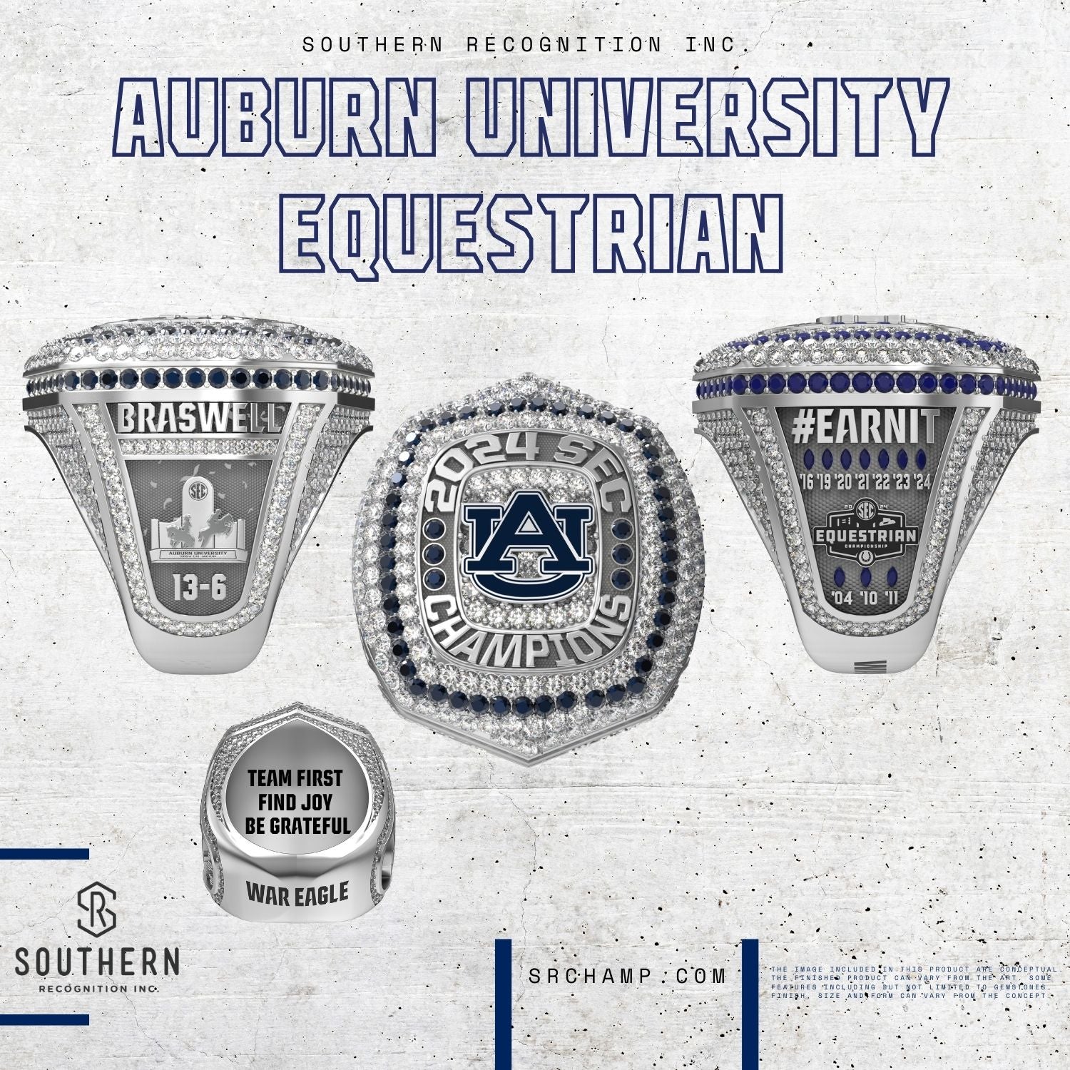 Auburn University Equestrian Championship Rings