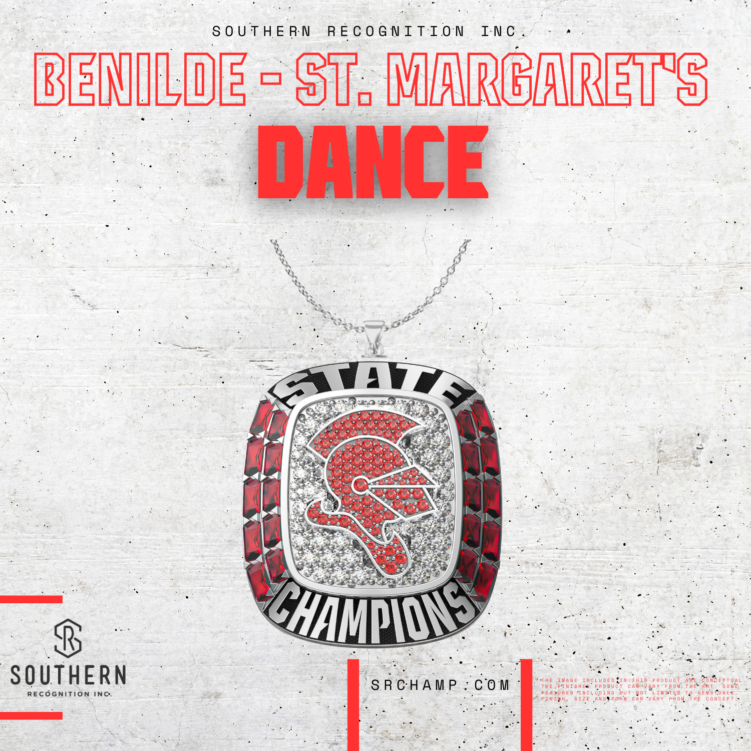 Benilde-St.Margaret's - 2024 Dance Championship Pendant