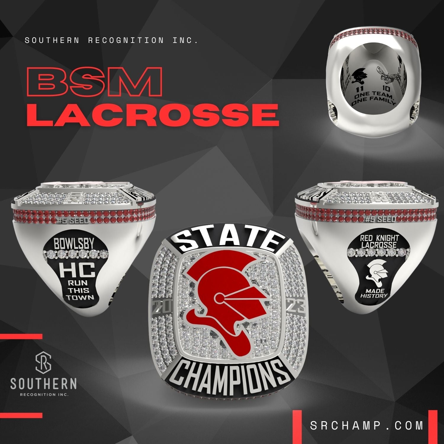 Benilde-St.Margaret's - 2023 Lacrosse State Championship Ring