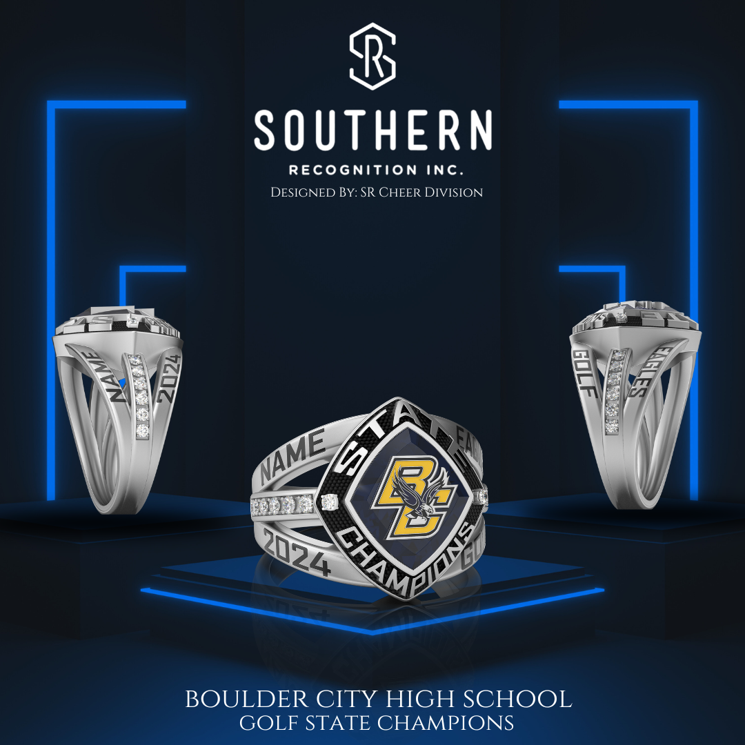 Boulder City High School- 2024 State Championship Ring