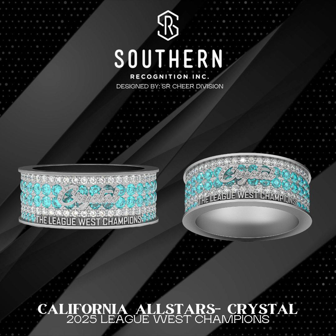 The California Allstars: Crystal- 2025 The League West Champions