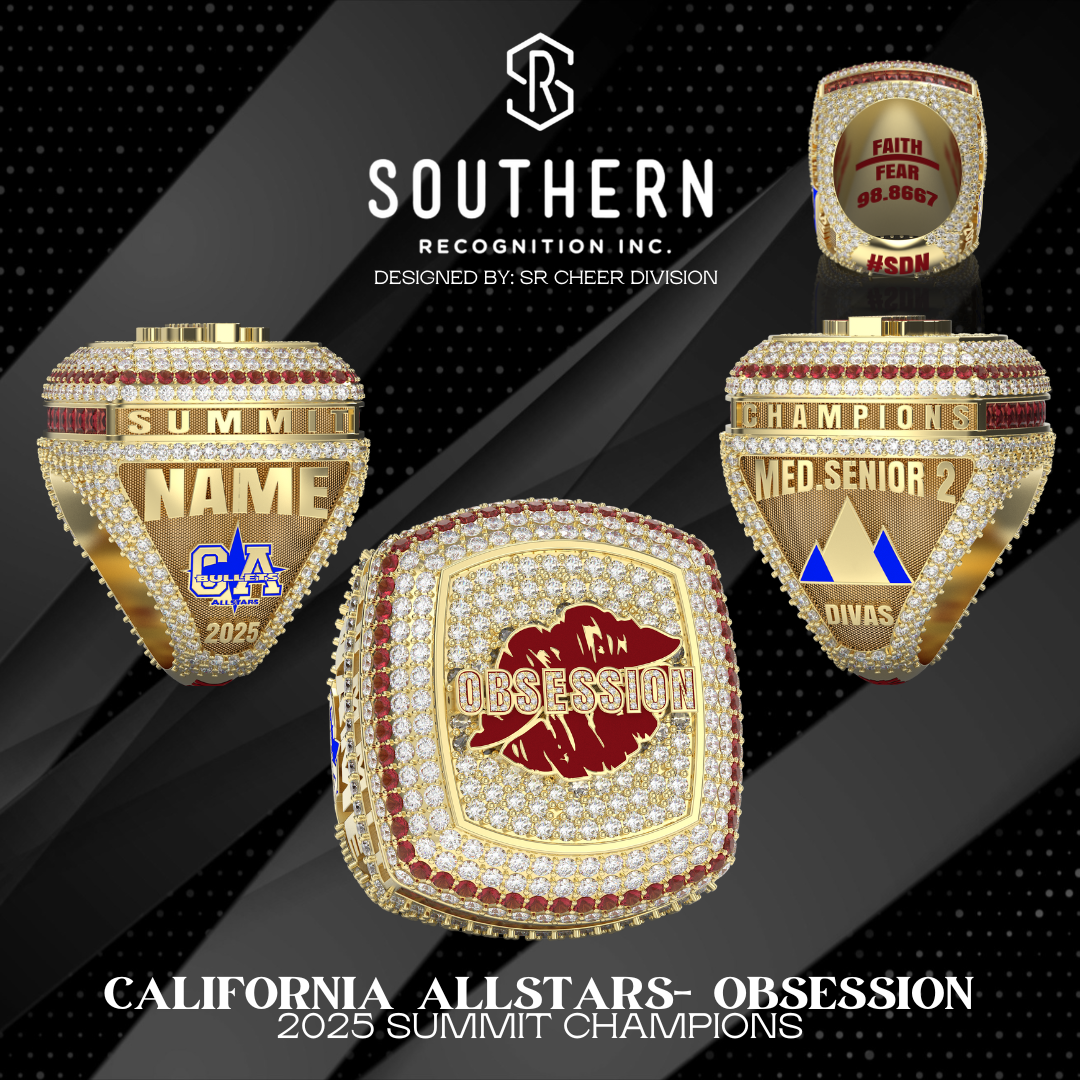 Modified California Rings The California Allstars: Rangers- 2025 World Championship Ring ...