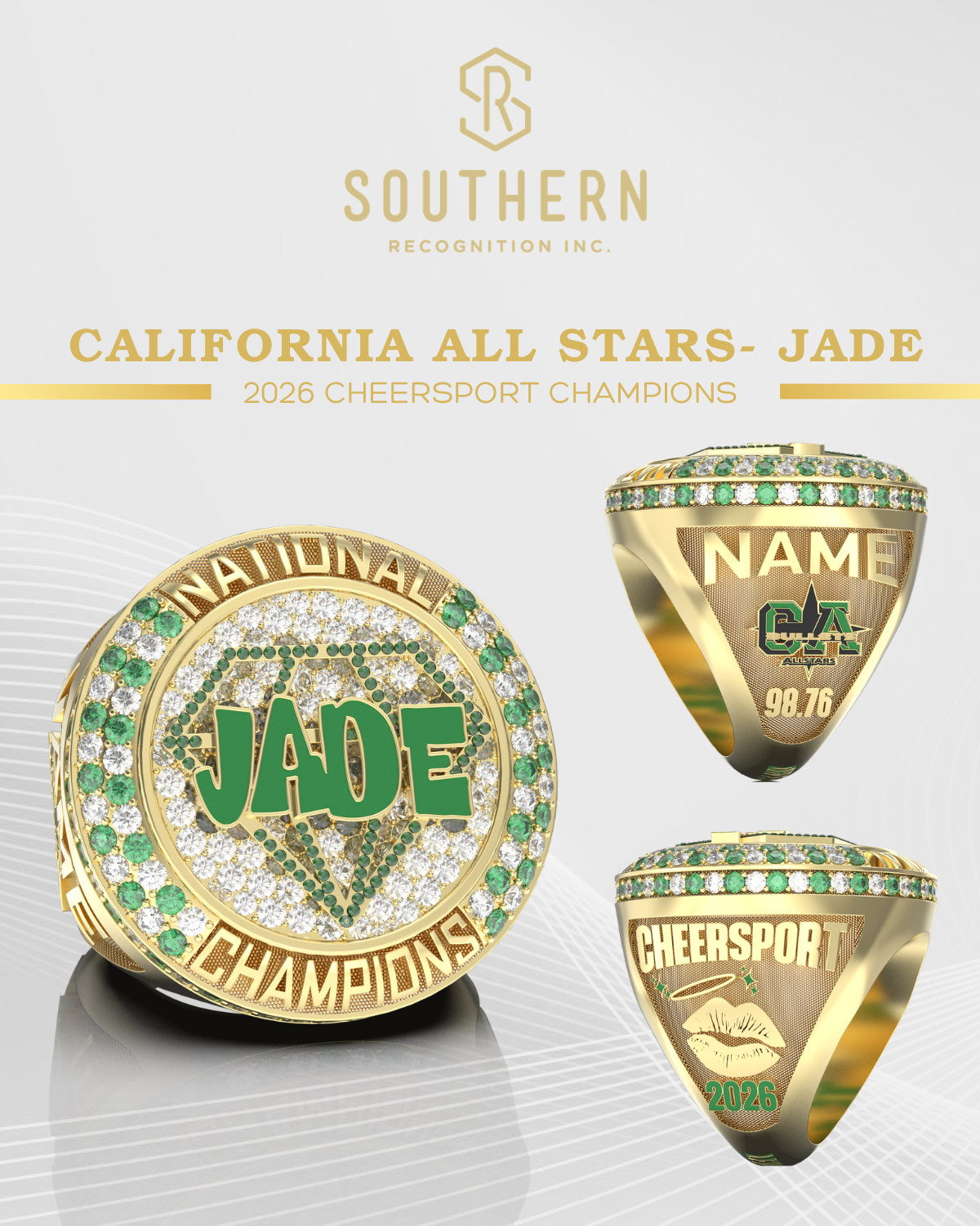 The California Allstars: Jade- 2026 Cheersport National Champions