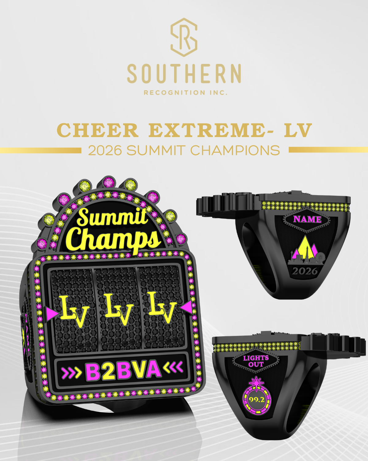 Cheer Extreme Raleigh- LV 2026 Summit National Champions