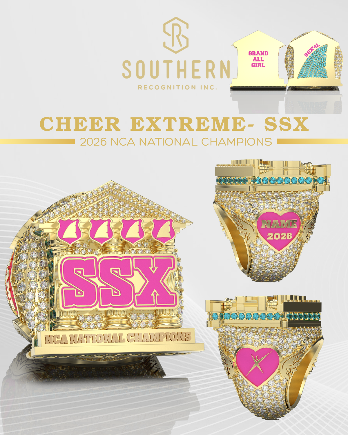Cheer Extreme- Raleigh-SSX- 2026 NCA Champions