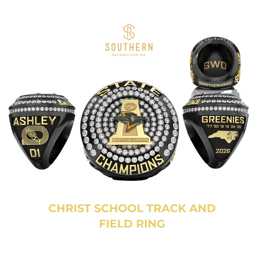 Christ School Track and Field - 2026 State Champions Ring