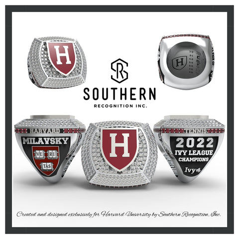 Harvard Tennis Ivy League Conference Championship Ring 2022