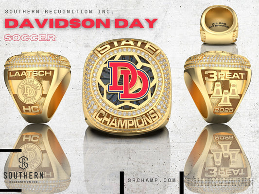 Davidson Day Girls' Soccer - State Championship Ring 2025