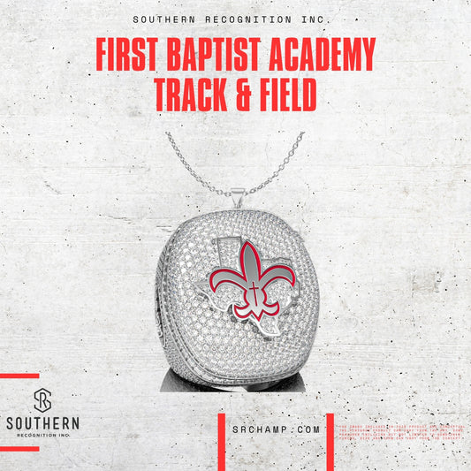First Baptist Academy - 2026 Track and Field State Championship Pendant