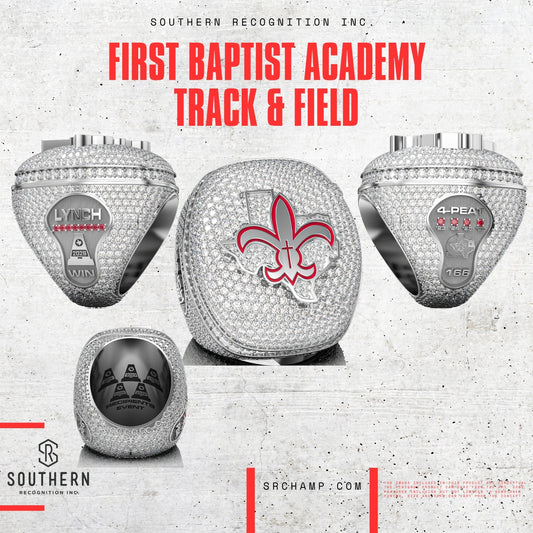 First Baptist Academy - 2026 Track and Field State Championship Ring