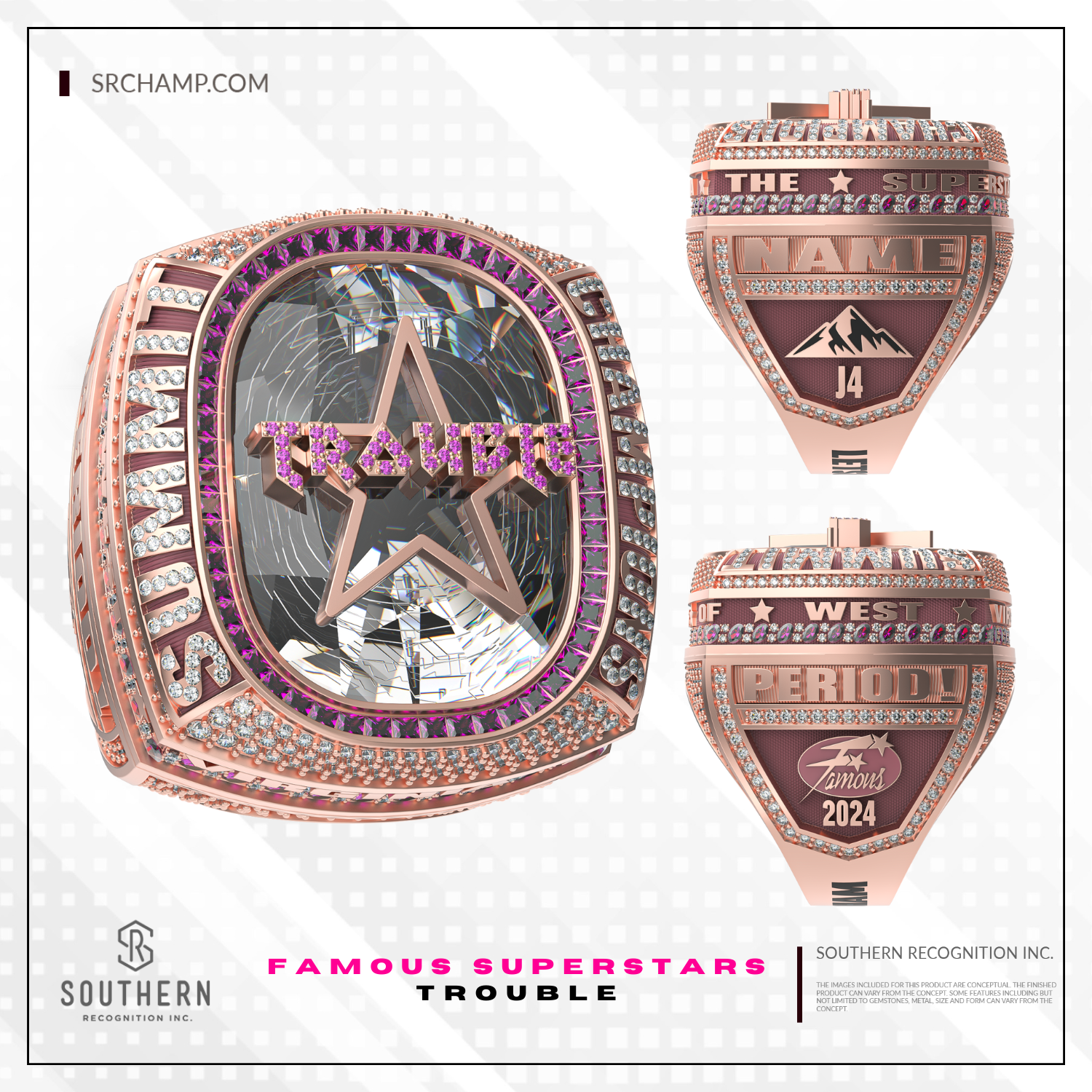 Famous Superstars- Trouble Summit Championship 2024