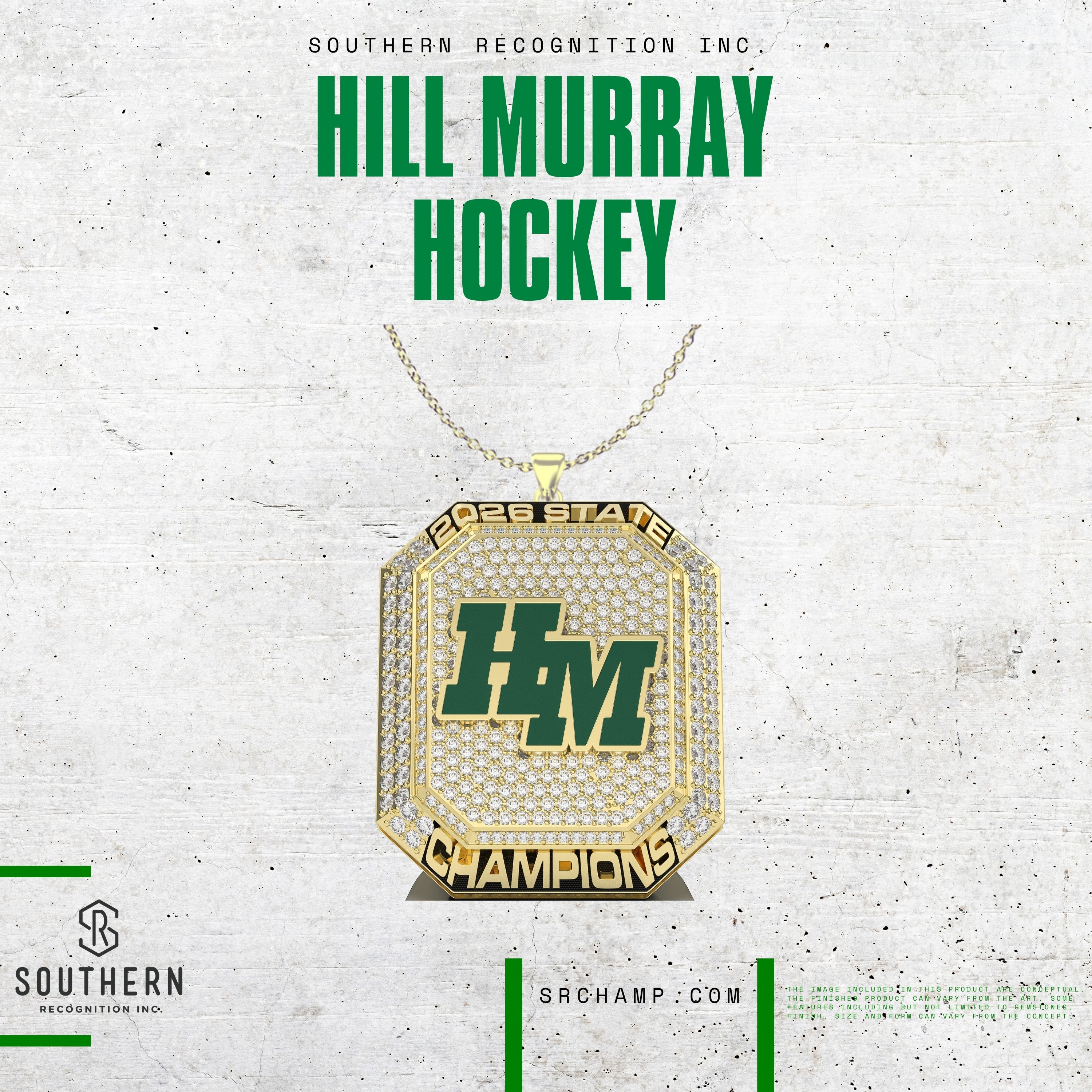 Hill Murray - 2026 MSHSL State Championship Pendant ONLY