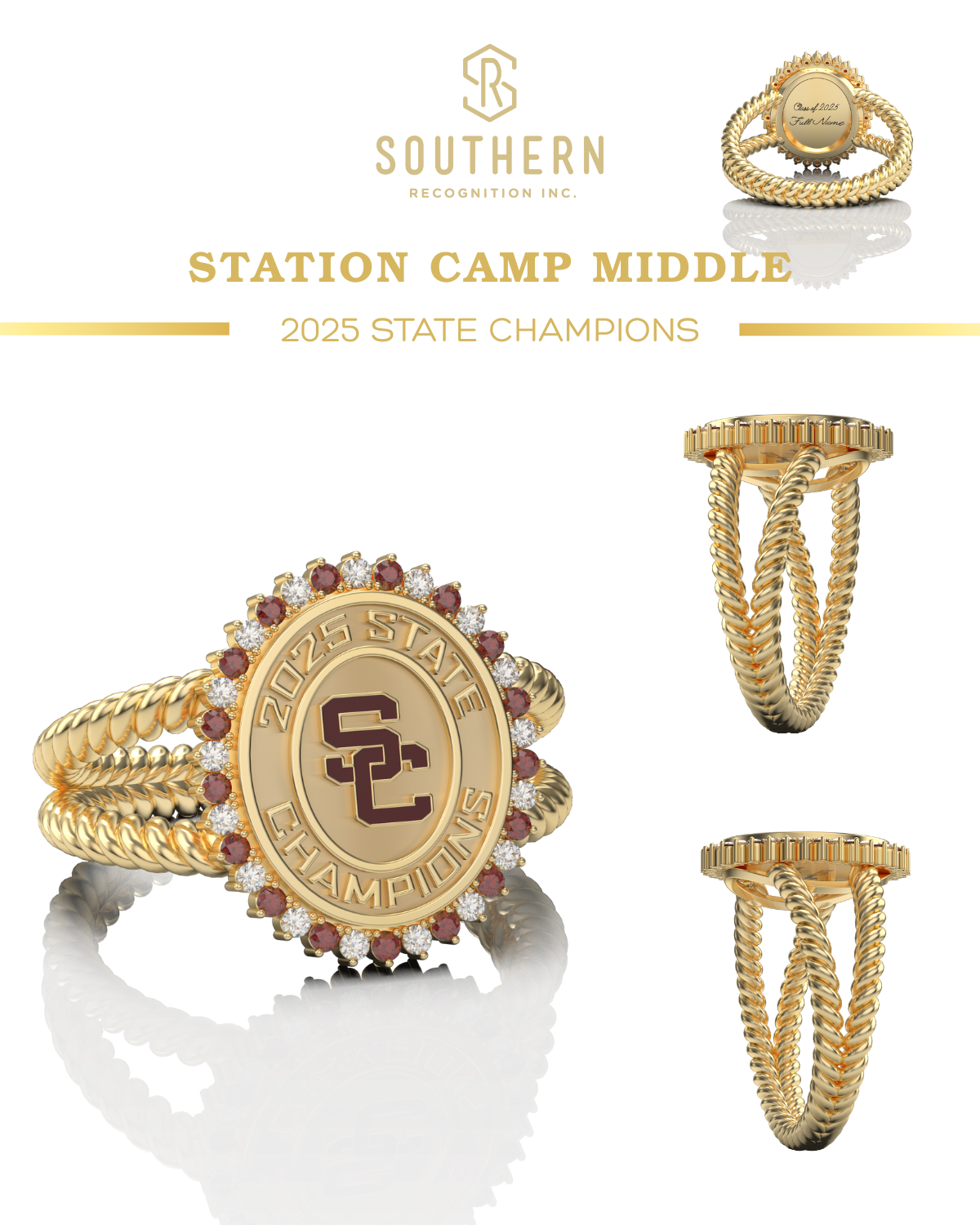 Station Camp Middle- 2025 State Champions Fashion