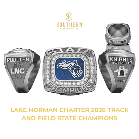 Lake Norman Charter - 2026 Track and Field State Champions Ring