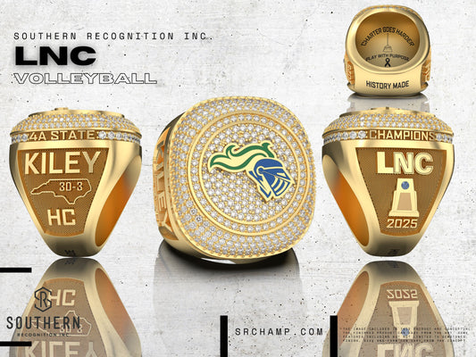 Lake Norman Charter Volleyball Championship Ring - 2025