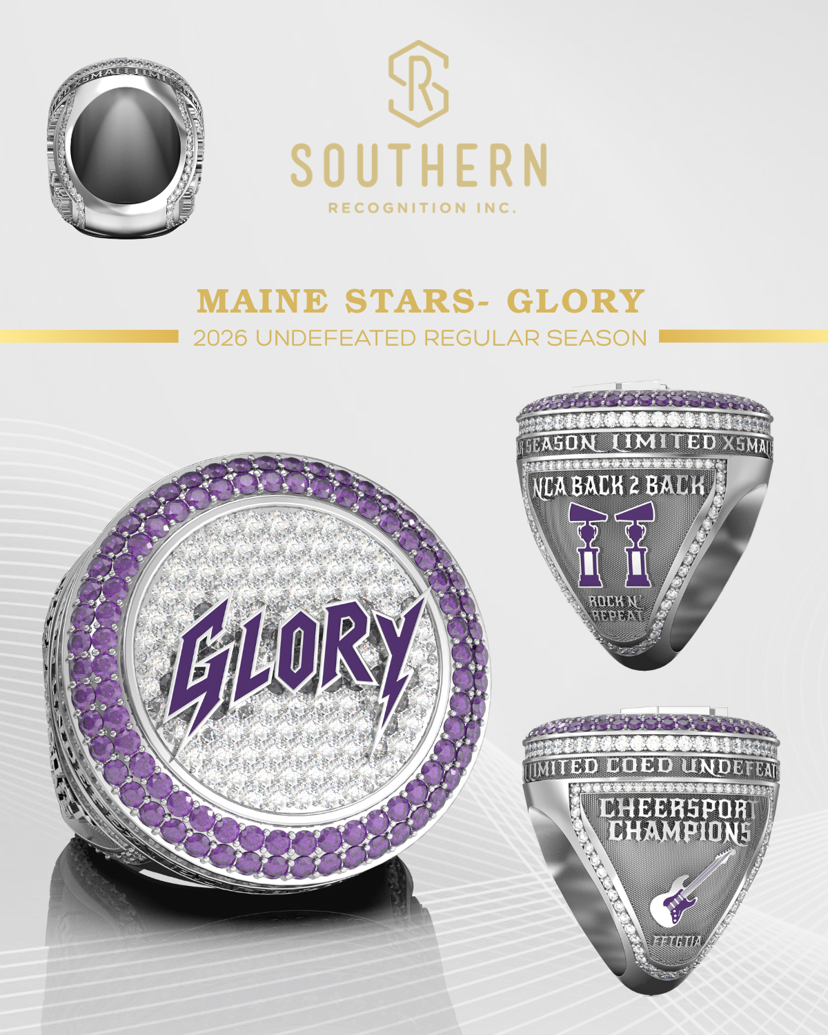 Maine Stars- Glory Undefeated Champions 2026