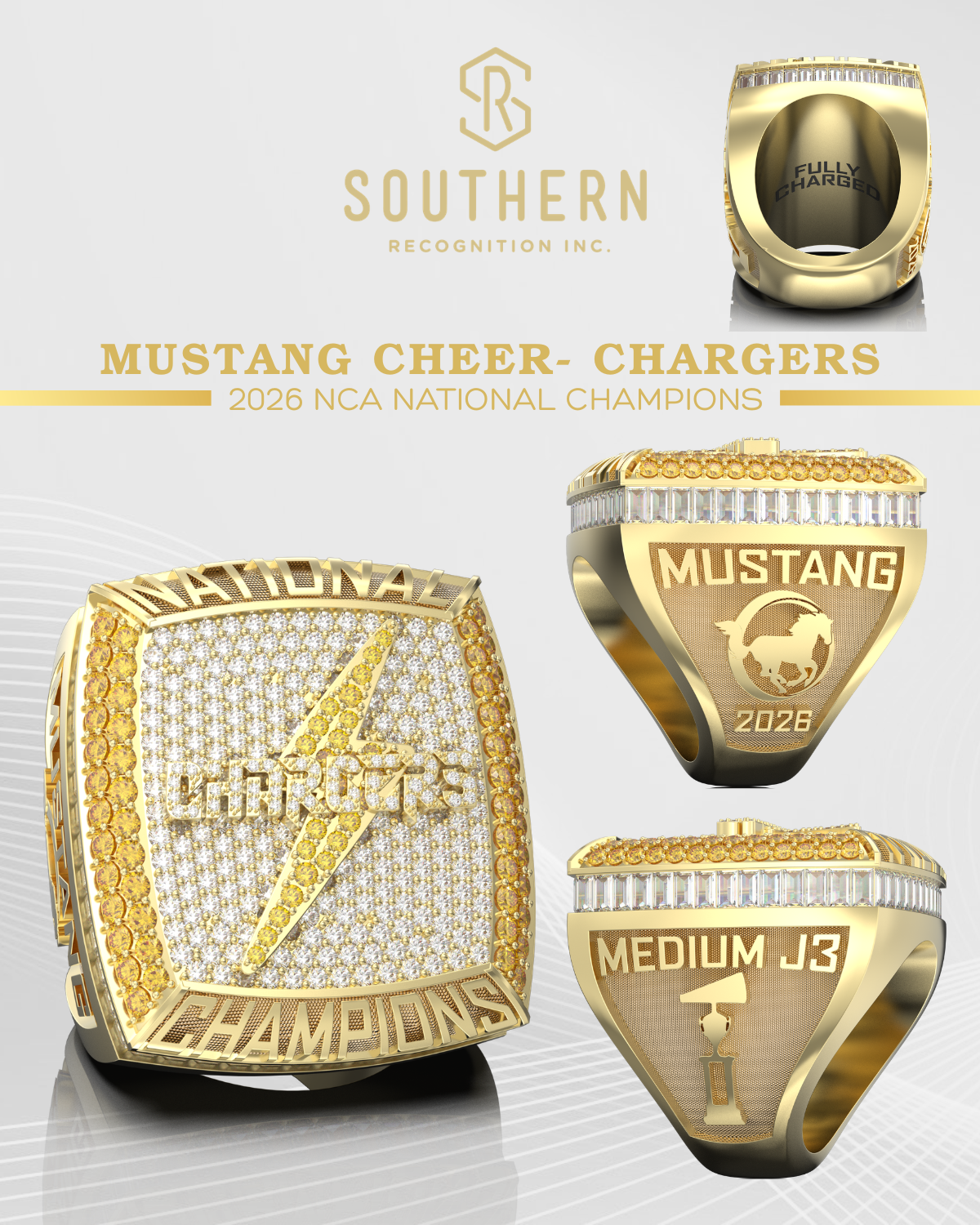 Mustang Cheer - Chargers 2026 NCA Championship