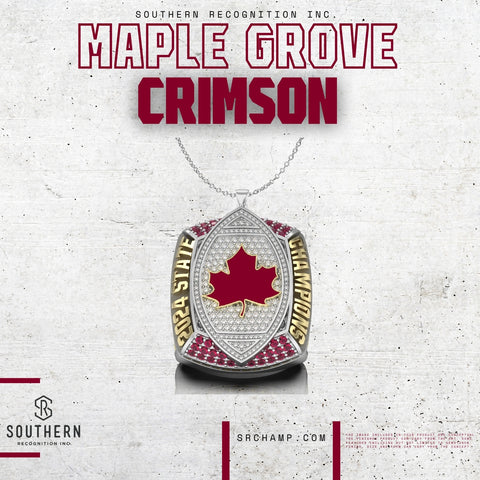 Maple Grove Football  - Football Pendant