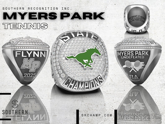 Myers Park High School - Tennis Championship Ring 2025
