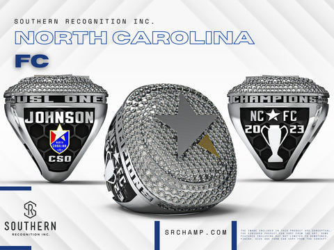 2023 North Carolina FC USL One Championship Ring