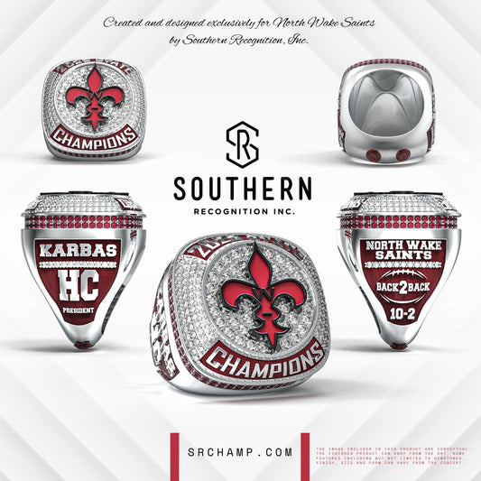 North Wake Saints 2023 Football State Championship Ring