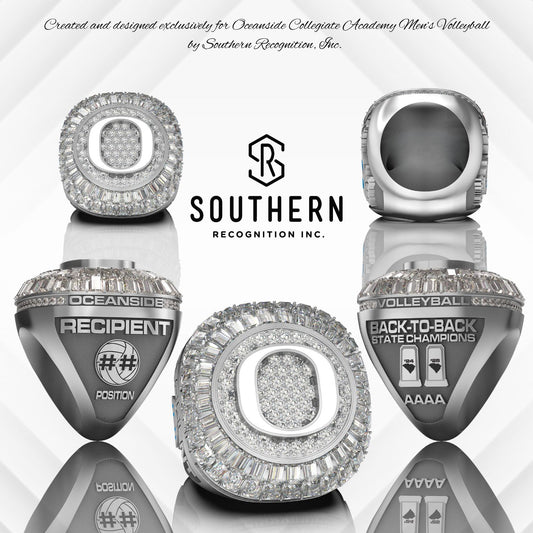 Oceanside Collegiate Academy 2025 Men's Volleyball State Championship Ring