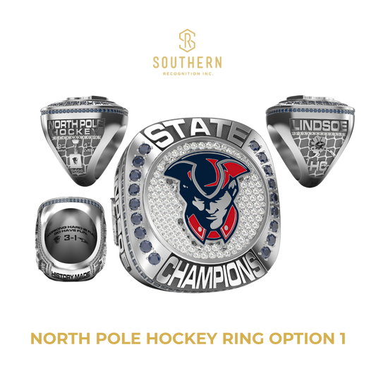 North Pole High School - 2026 Alaska State Champions - Ring Option 1