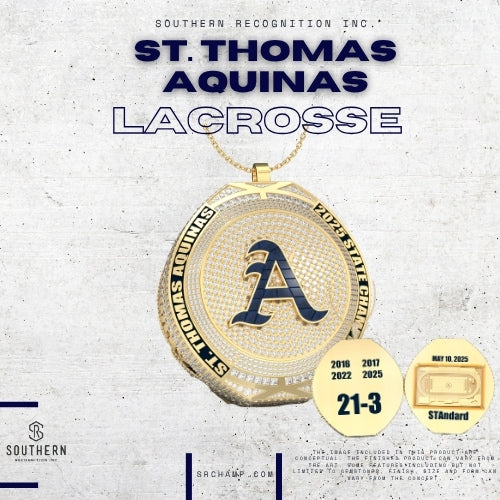 St. Thomas Aquinas - 2025 Boys Lacrosse State Championship Pendant ONLY