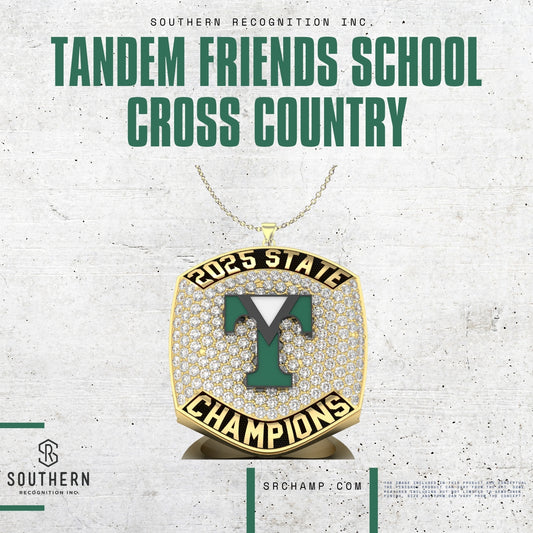 Tandem Friends School Cross Country - Pendant
