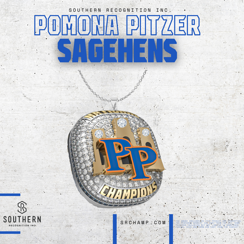 Pomona Pitzer National Championship Pendant