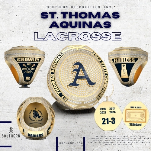 St. Thomas Aquinas - 2025 Boys Lacrosse State Championship Ring ONLY