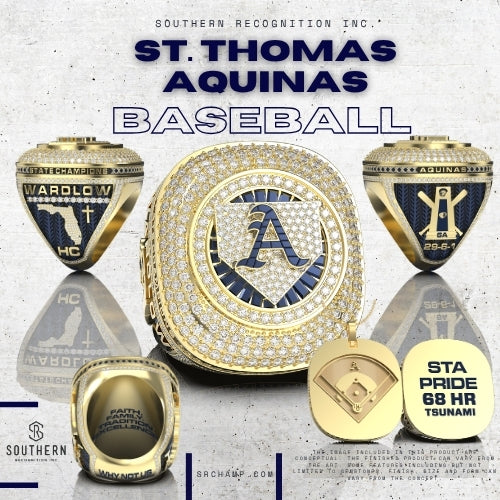 St. Thomas Aquinas - 2025 Boys Baseball State Championship Ring ONLY