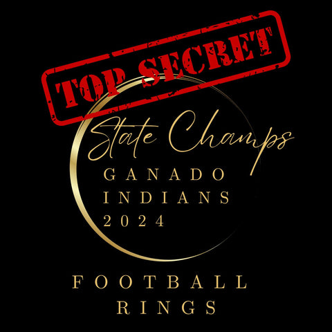 Ganado Indians 2024 Football State Championship Ring