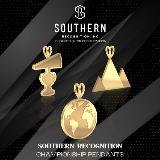 SR Cheerleading Championship Pendants
