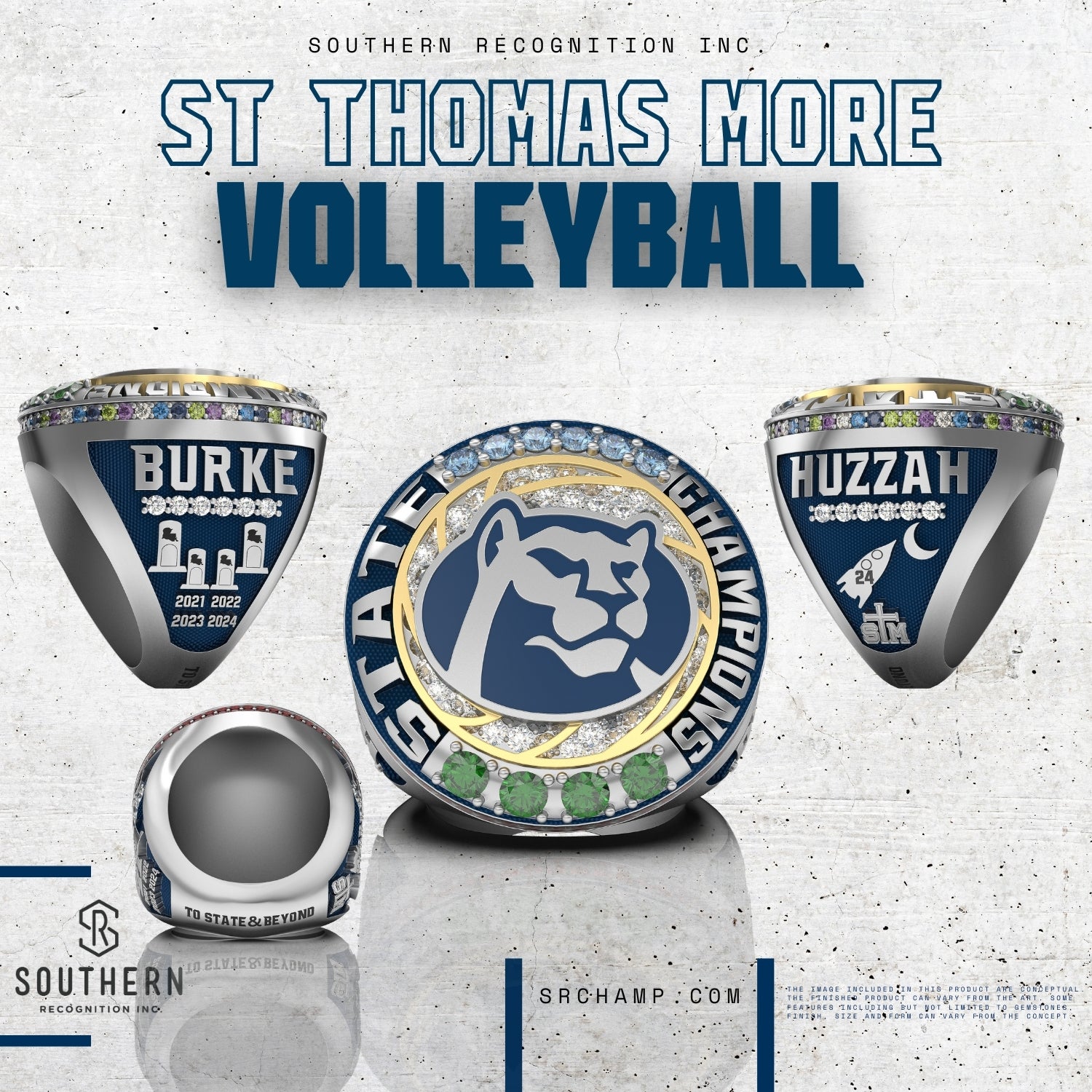 St. Thomas More Volleyball Championship Ring