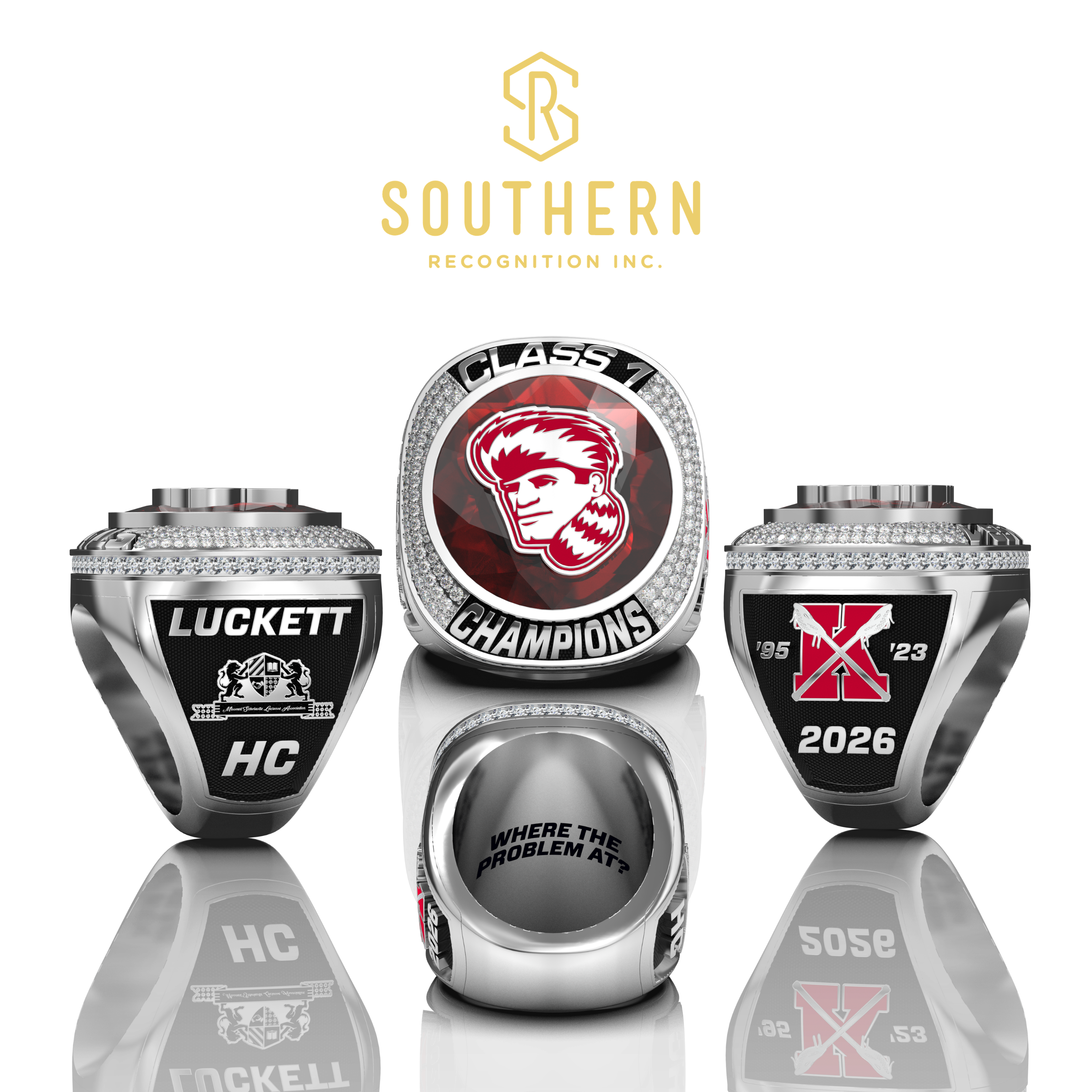 Kirkwood High School Lacrosse Championship Ring