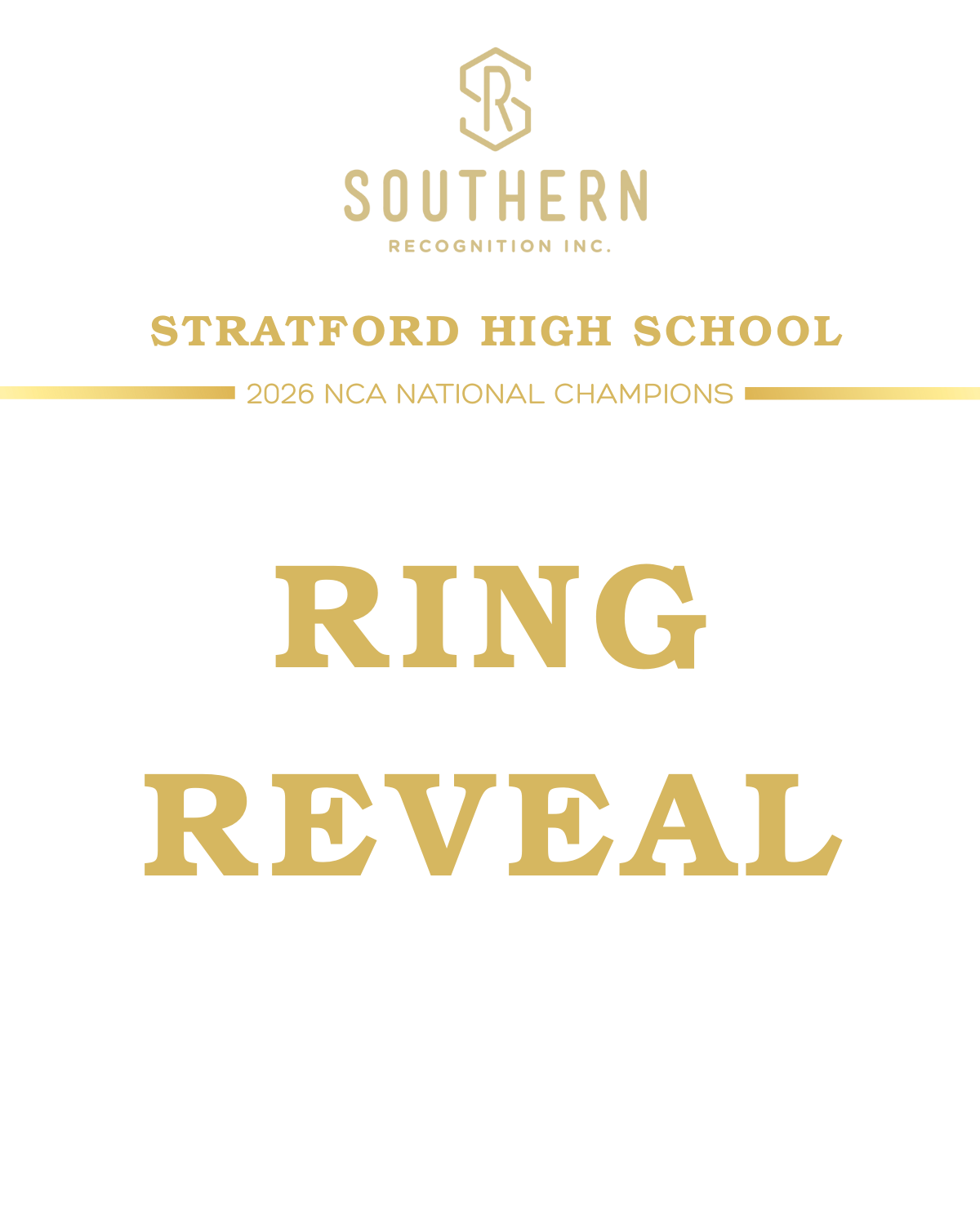 Stratford High School- 2026 NCA National Champions