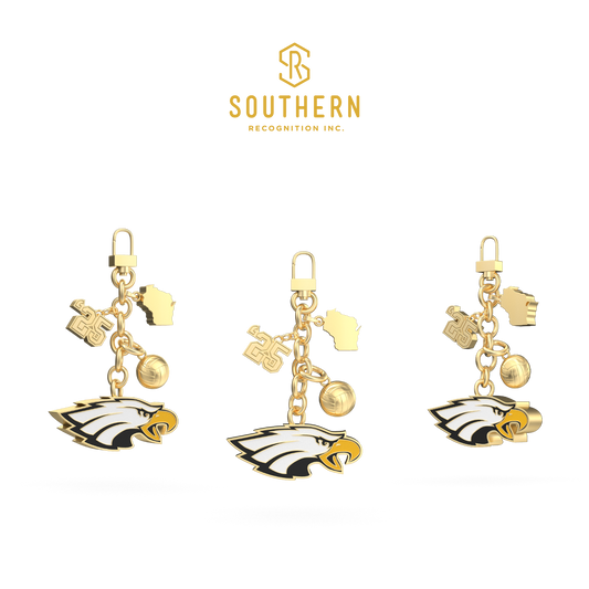 Sauk Prairie Volleyball State Championship 2025 Keychain