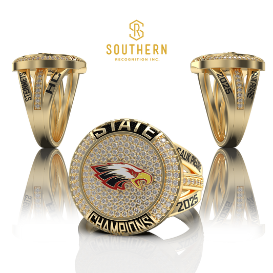 Sauk Prairie Volleyball State Championship 2025 Ring